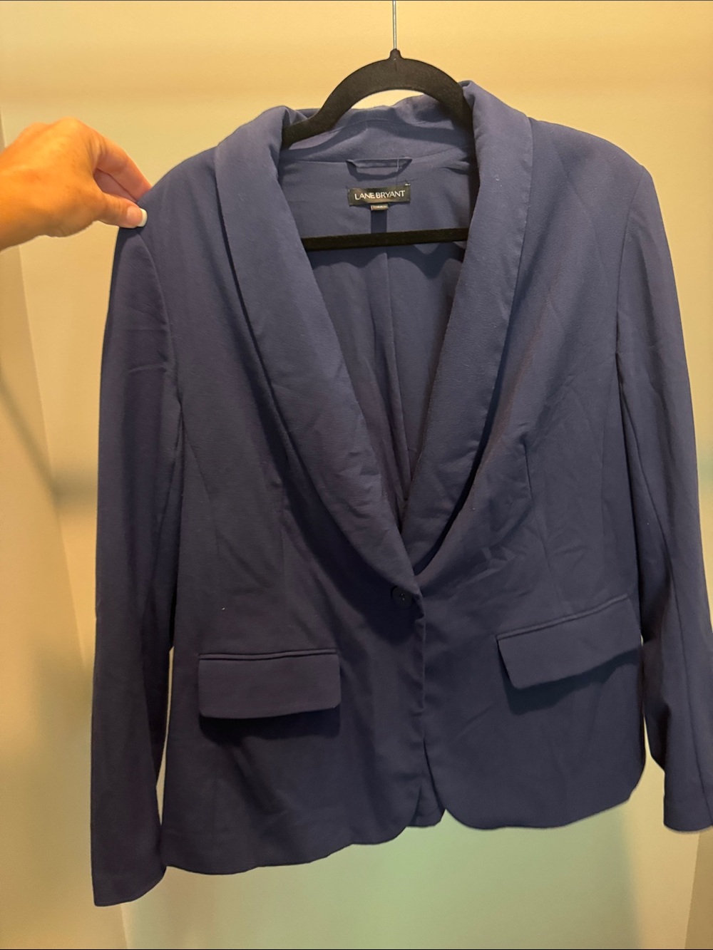 Lane Bryant Women's Deep Blue Blazer